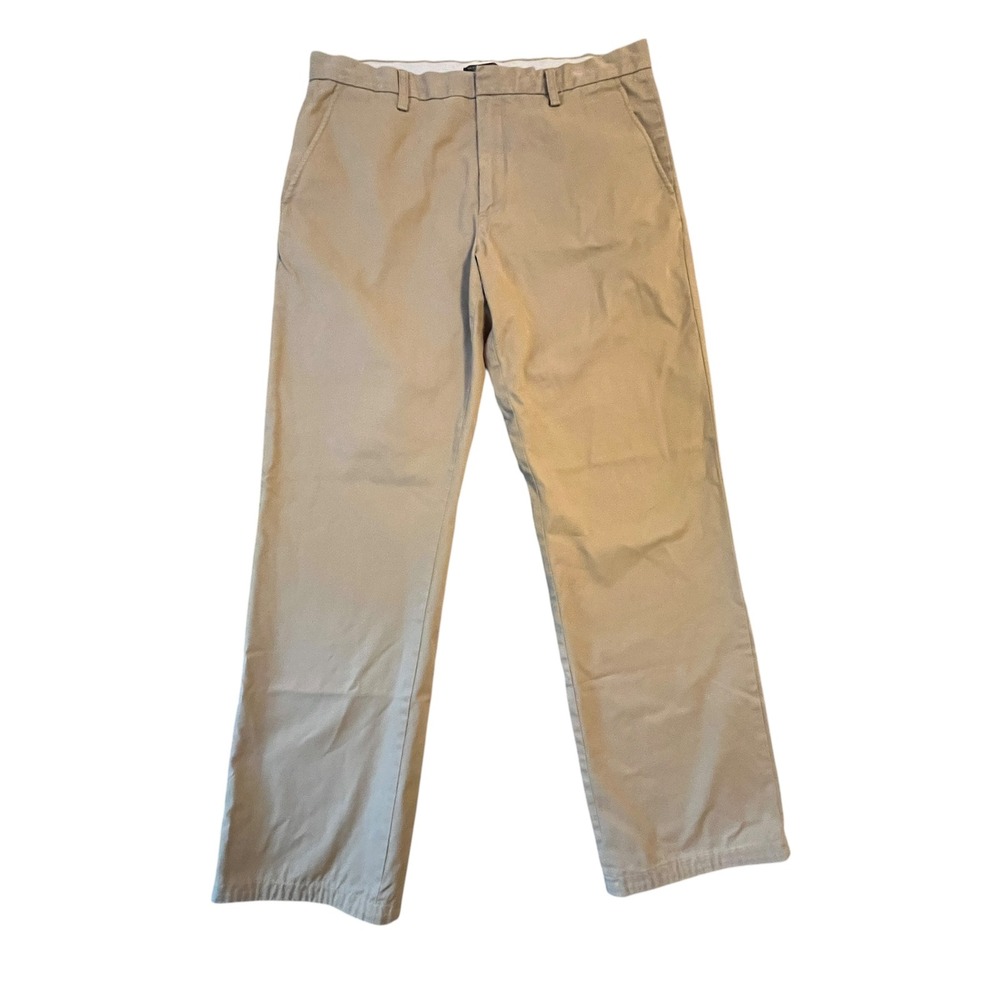 Banana Republic Dawson Chino Pants Mens 36x34 Khaki Cotton Straight Leg Classic